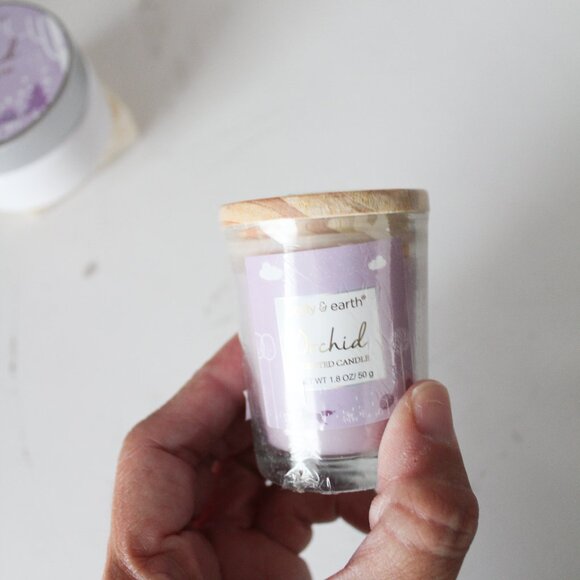 Body & Earth "ORCHID" Spa Bundle: Scented Candle, Soap & Body Butter - NEW - Picture 6 of 6